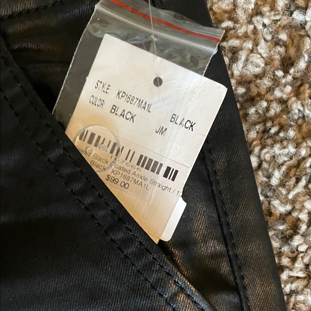 Kut from the Kloth Coated Black Pants - Picture 4 of 9